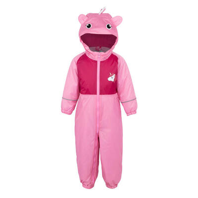 Impermeabile Bambini Regatta Mudplay III Rosa Caramello