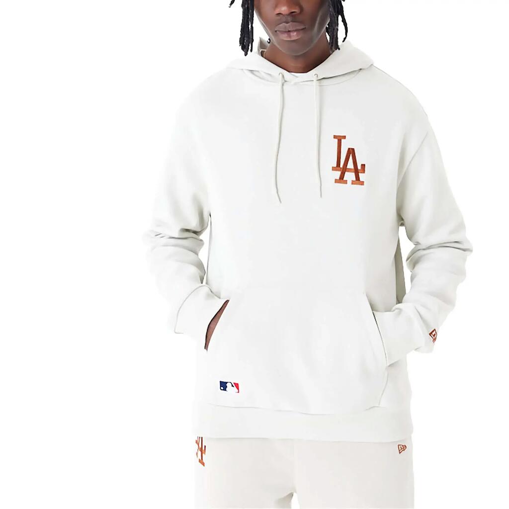 New Era League Sweatshirt Essntls Os Hoody Losdod Stnebr Adult