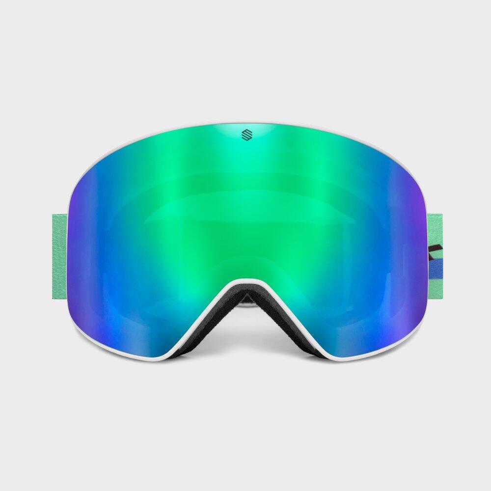 Máscara de ski Desportos de inverno Homem e mulher GX Cypress Azul 2/6