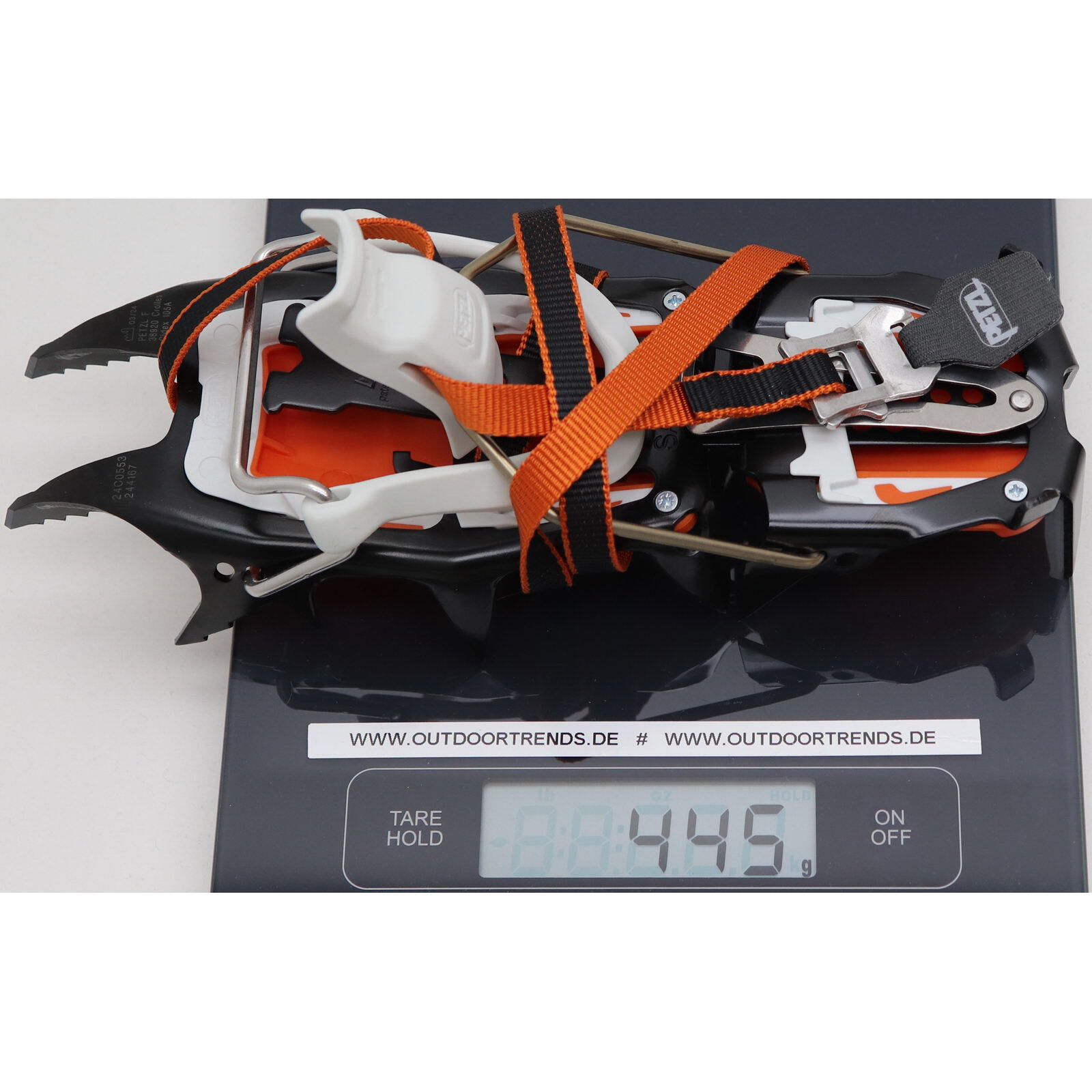 Crampones Petzl Sarken LLU acero inoxidable tallas 36–50 fijación baja 4/4