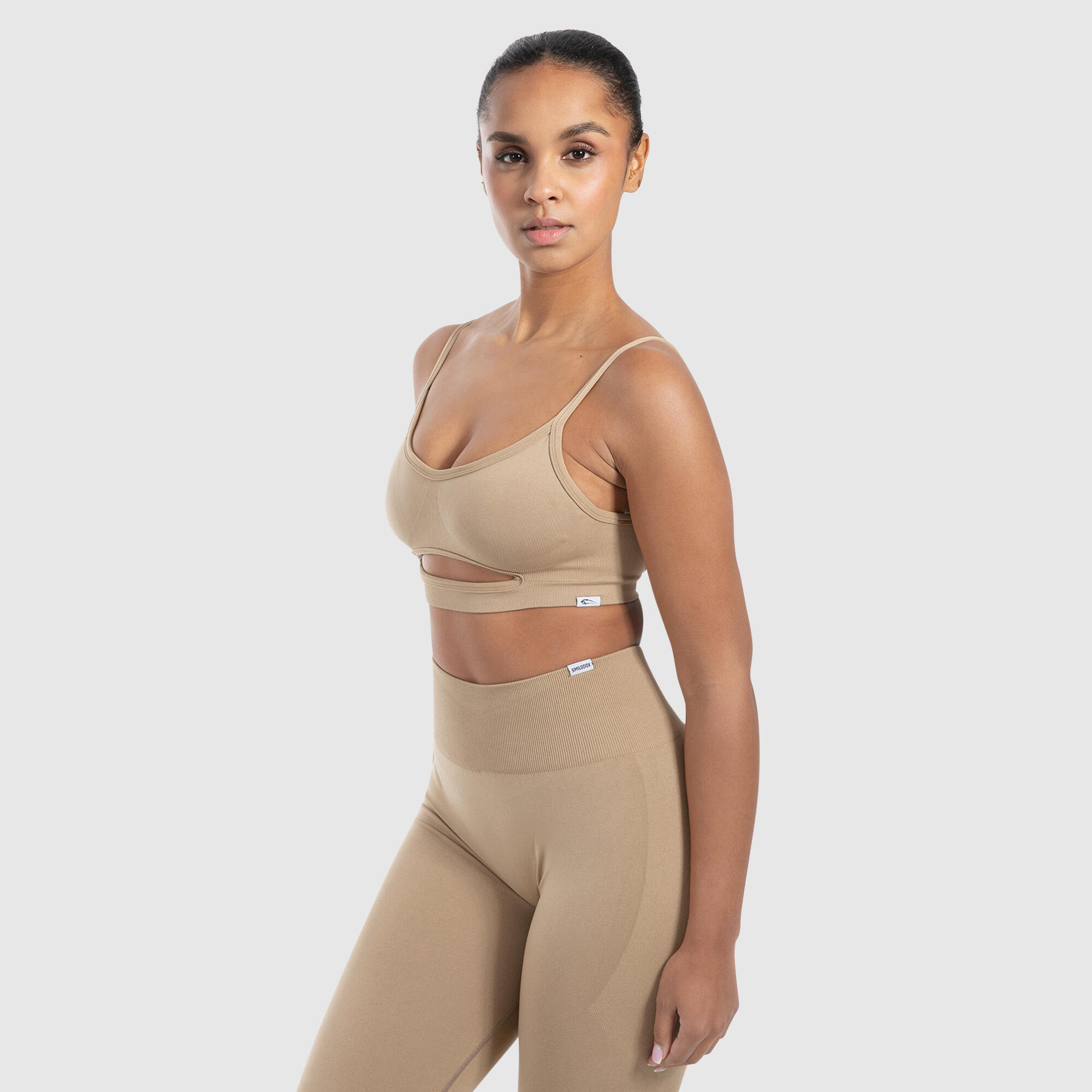 Damen Sport BH Nesa Hellbraun 2/6
