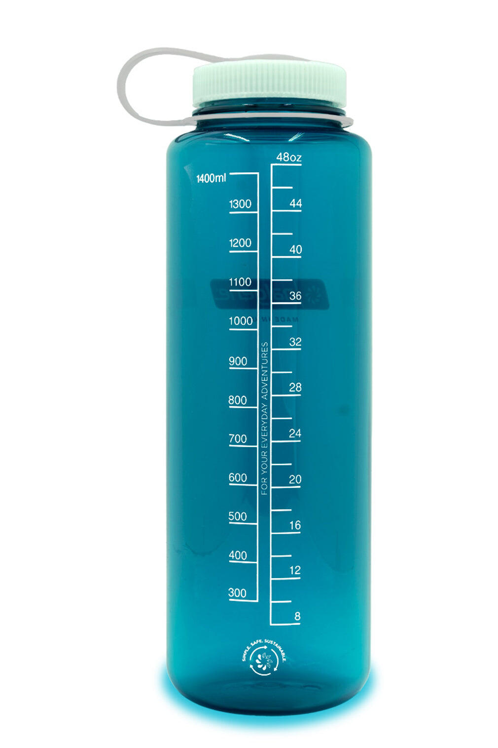 Butelka turystyczna na wodę Nalgene Silo Sustain Wide Mouth 48 oz 1500 ml 2/3