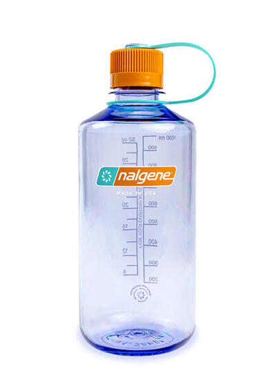 Bouteille Nalgene Tritan recyclé 0,9–1 L petite ouverture bouchon vissé étanche