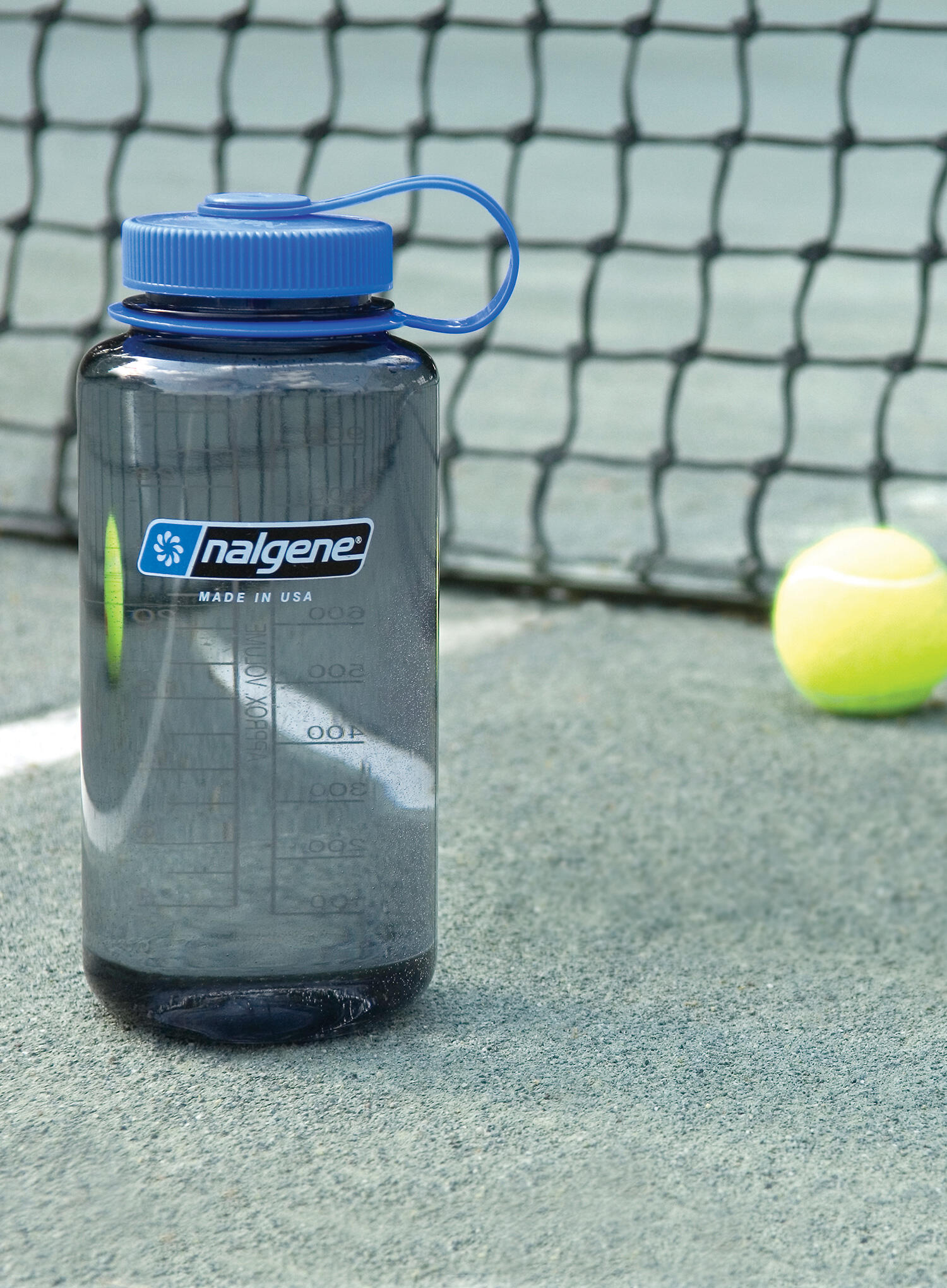 1L Wide Mouth Sustain Water Bottle - Made From 50% Plastic Waste - Grey 7/7