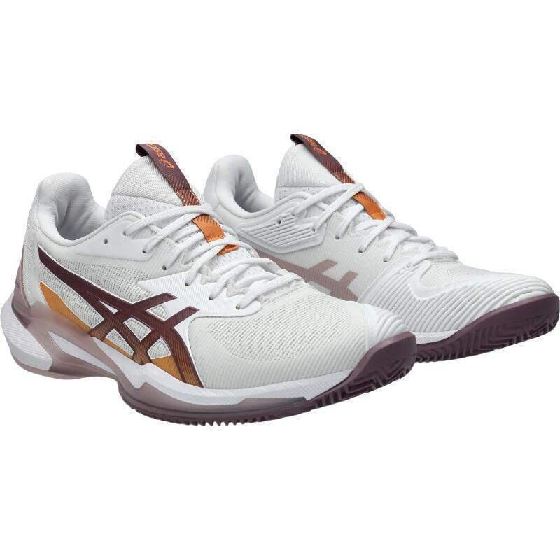 Zapatillas Asics Solution Speed FF 3 Clay Blanco Malva Mujer -  - 40