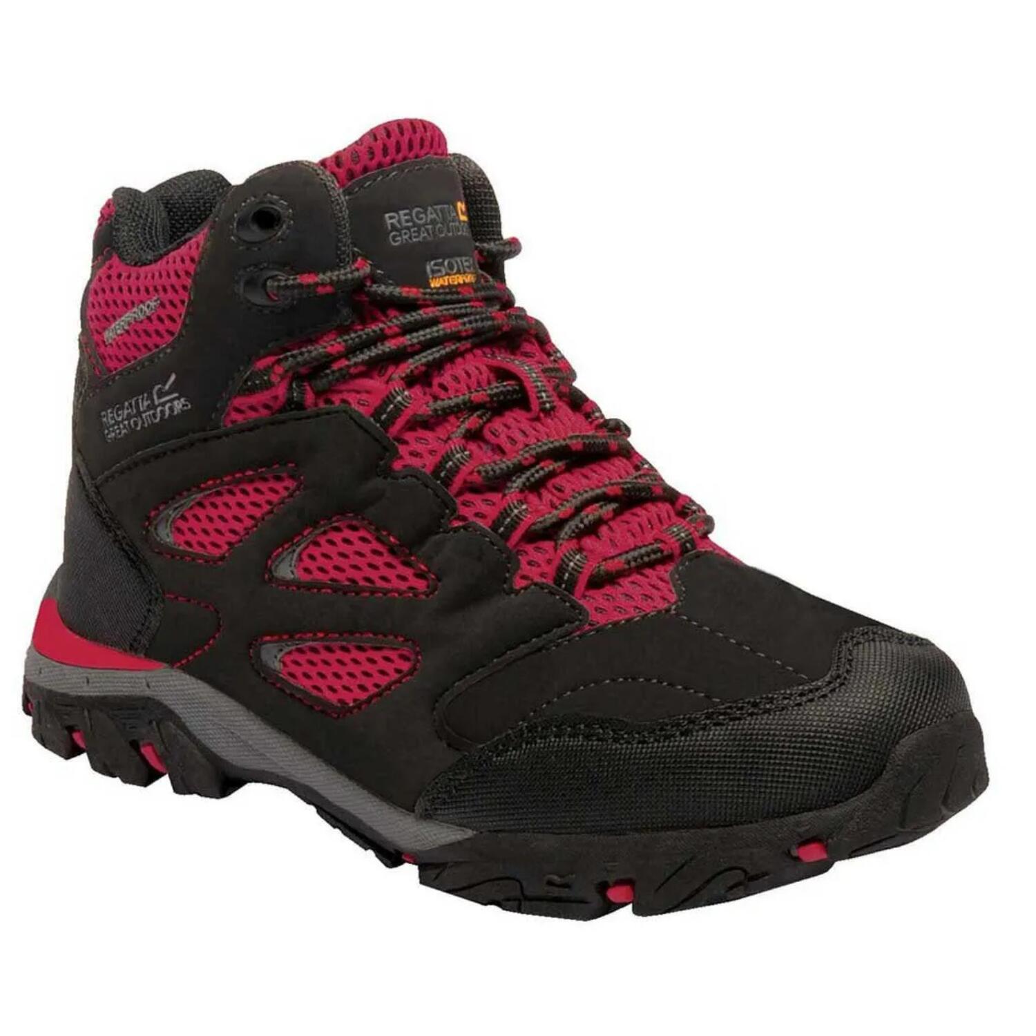 Regatta - Chaussures De Trekking Regatta Holcombe Iep Mid Pour Enfants - Baskets - Noir - Decathlon