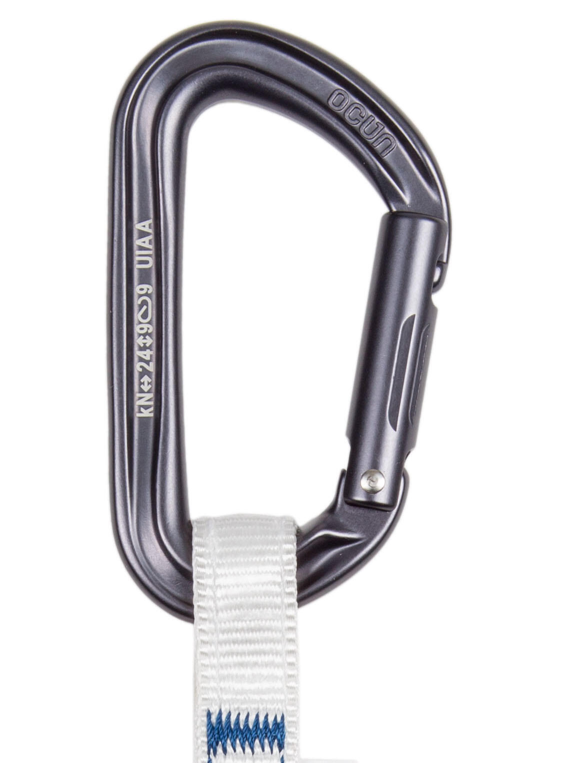 Dégaines Ocún Hawk QD Combi 6 pcs sangle 15 mm 10 cm solid & wire gate 3/4