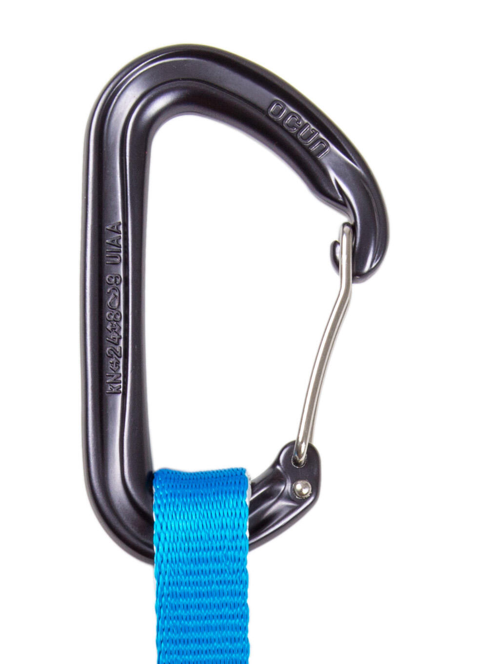 Gates Ocún Hawk QD Wire ECO PES 15 cm 16 mm azul ligeras y resistentes 2/3