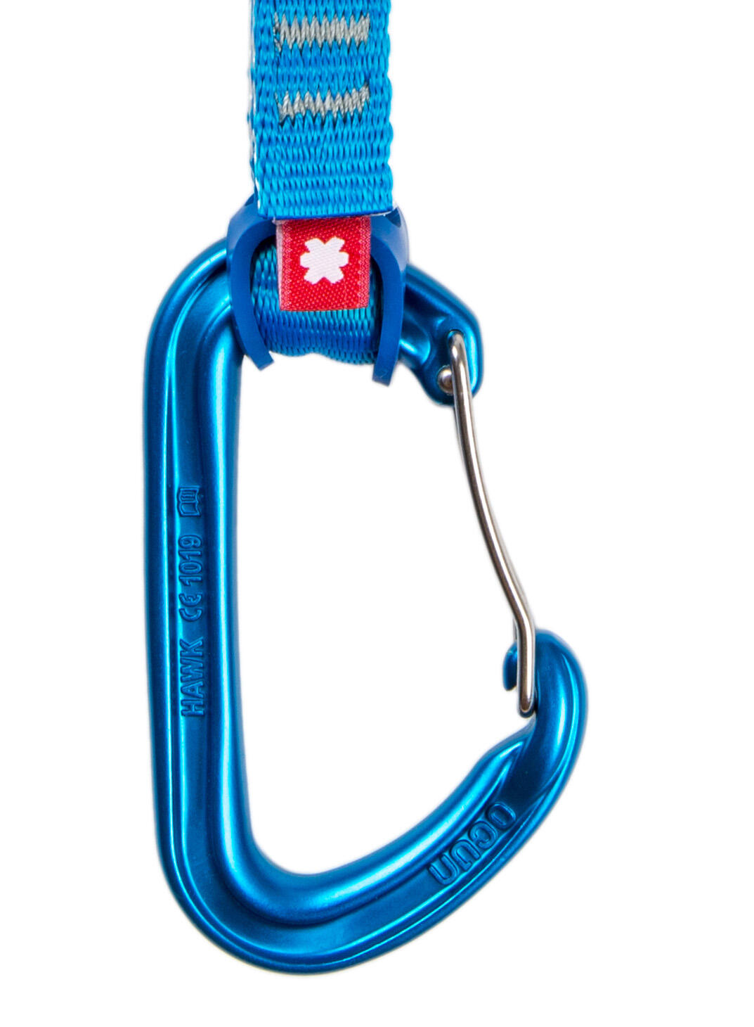 Gates Ocún Hawk QD Wire ECO PES 15 cm 16 mm azul ligeras y resistentes 3/3