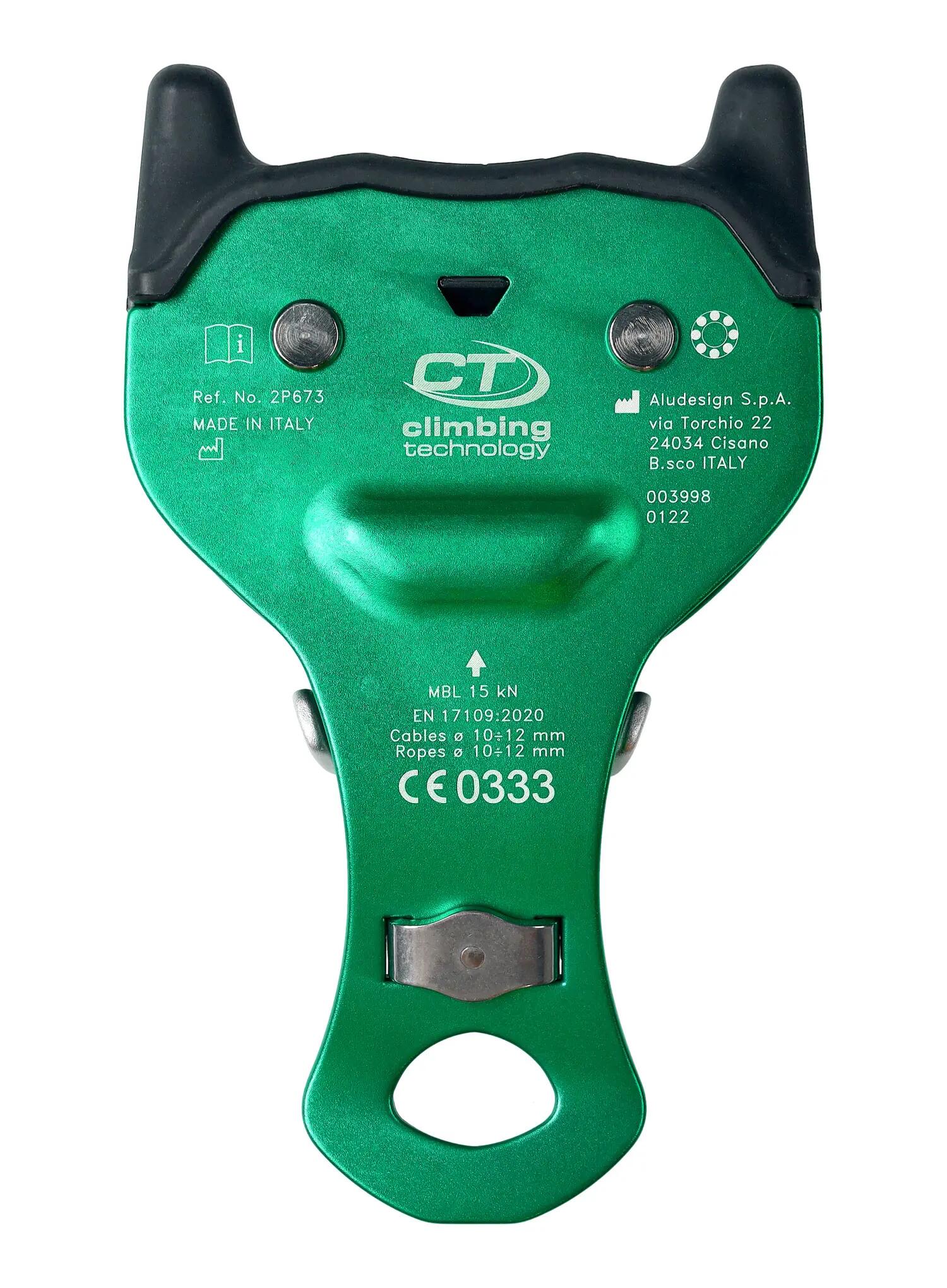 Polia Climbing Technology Fox - verde 2/7