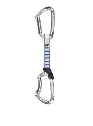 Ekspres wspinaczkowy Climbing Technology Lime Set NY 12 cm - silver