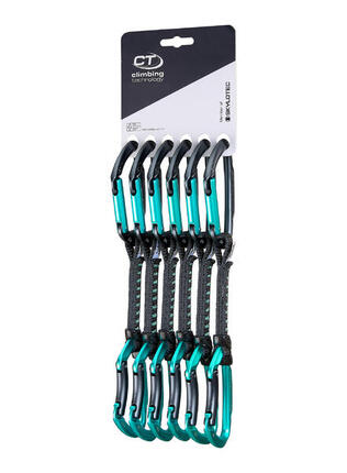 Ekspresy wspinaczkowe Climbing Technology Lime Set DY 12 cm 6-pack