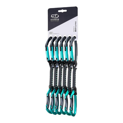 Ekspresy wspinaczkowe Climbing Technology Lime Set DY 12 cm 6-pack
