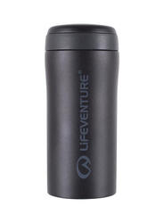 Mug thermique Lifeventure 300 ml acier inox 18/8 Matt Black compact étanche