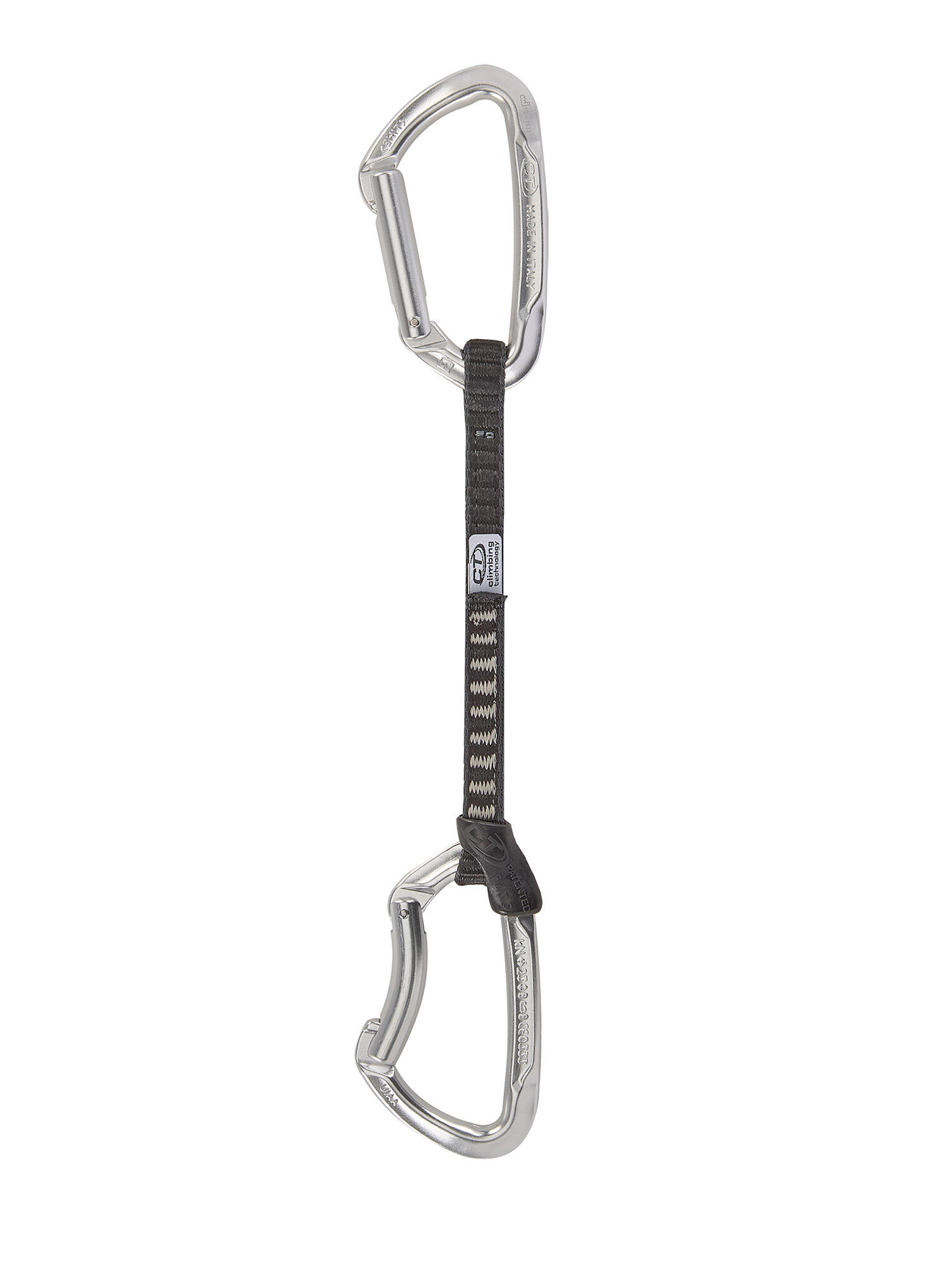 Ekspres wspinaczkowy Climbing Technology Lime Set UL 17 cm - silver 1/3