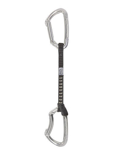 Ekspres wspinaczkowy Climbing Technology Lime Set UL 17 cm - silver