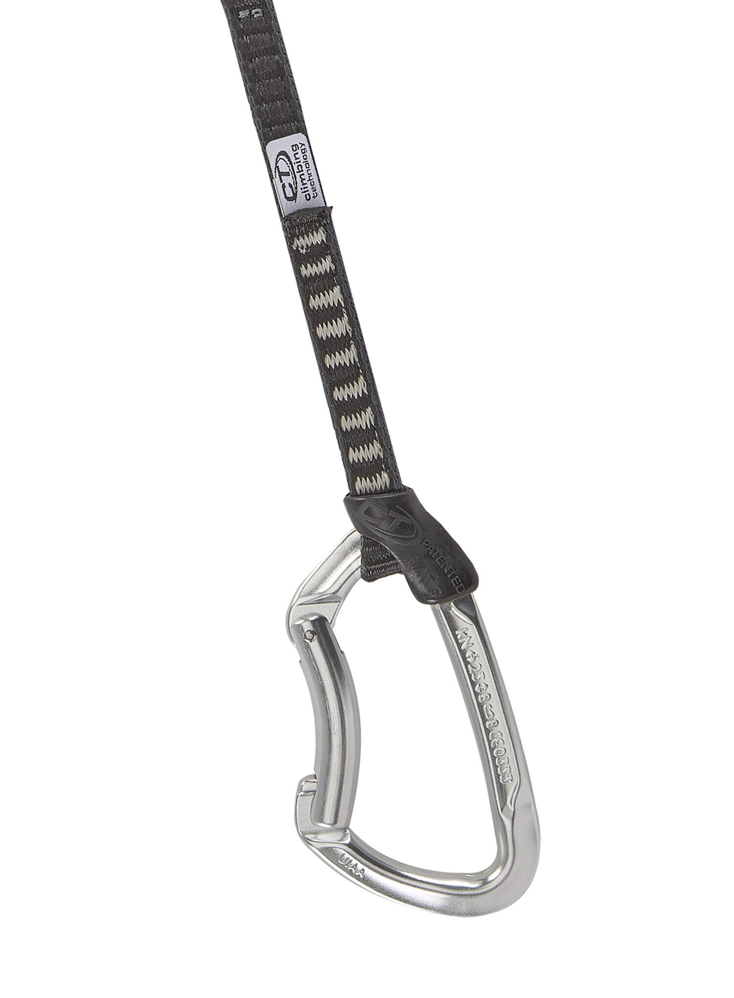 Ekspres wspinaczkowy Climbing Technology Lime Set UL 17 cm - silver 3/3