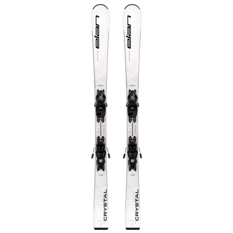 Narty damskie ELAN CRYSTAL + wiązania ELAN EL 9.0 z GRIP WALK 2024