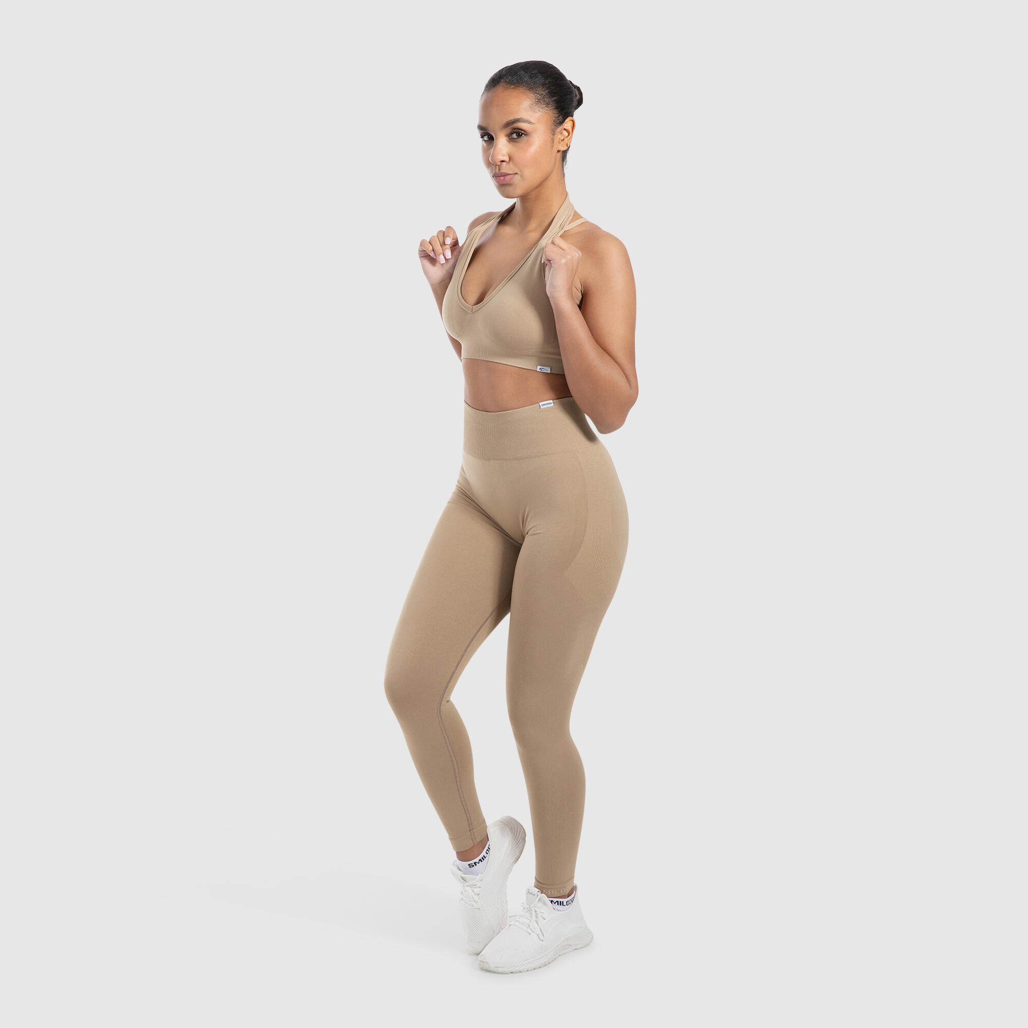 Damen Sport BH Yara Hellbraun 3/6
