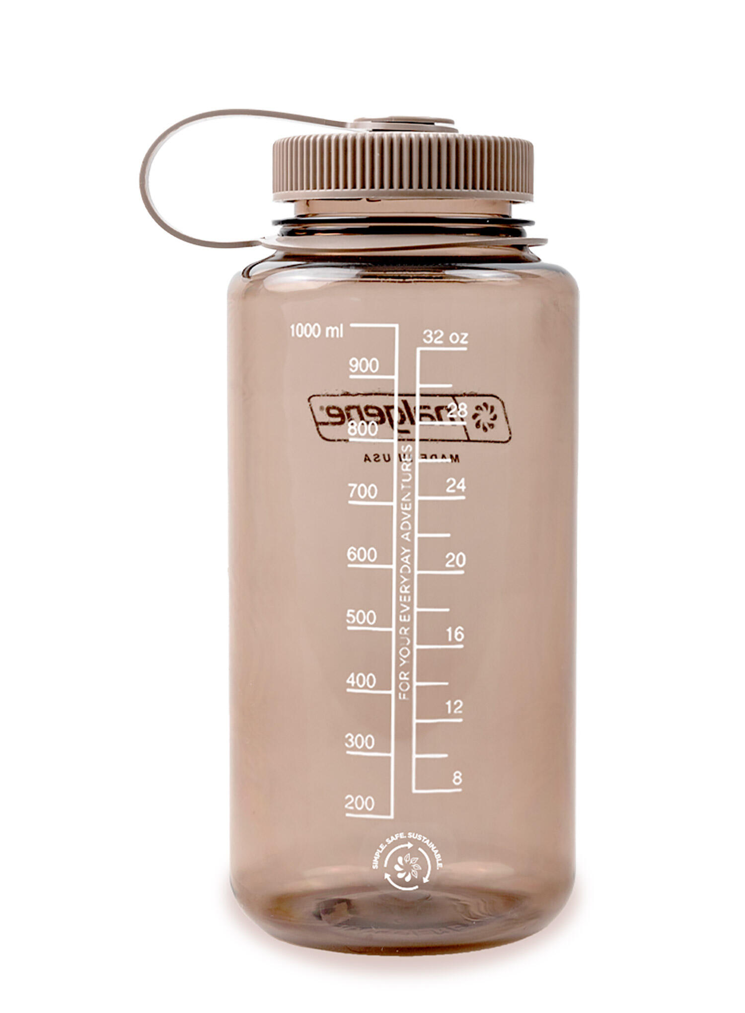 Butelka Nalgene Sustain Wide Mouth 32 oz (1000 ml) - mocha 2/4
