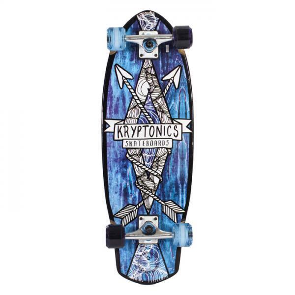 KRYPTONICS Piano da skateboard Kryptonics fat cruiser-banner arrows