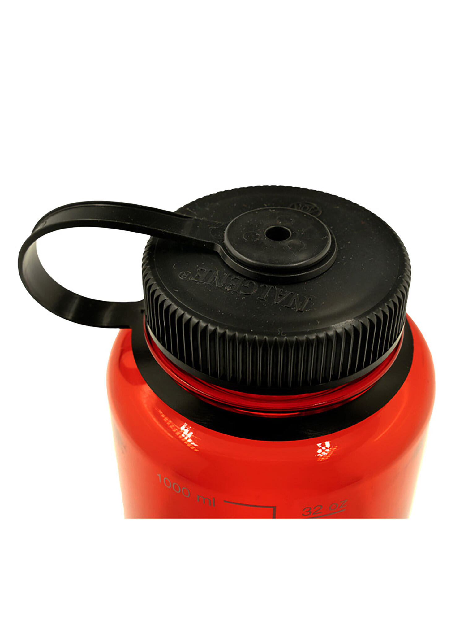 1L Wide Mouth Sustain Water Bottle - Made From 50% Plastic Waste - Deep Red 3/3