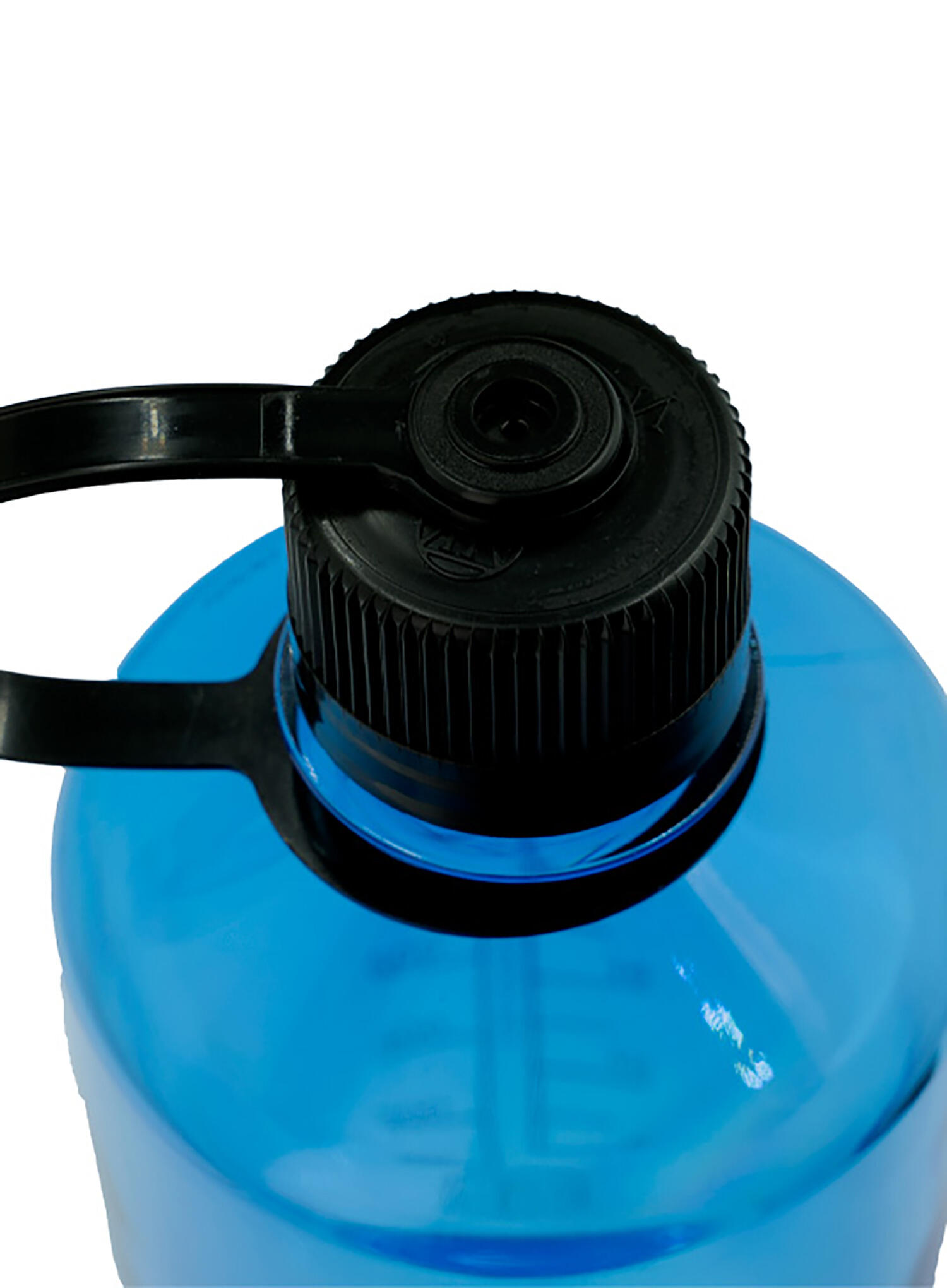 1L Narrow Mouth Sustain Water Bottle - Made From 50% Plastic Waste - Slate Blue 3/5