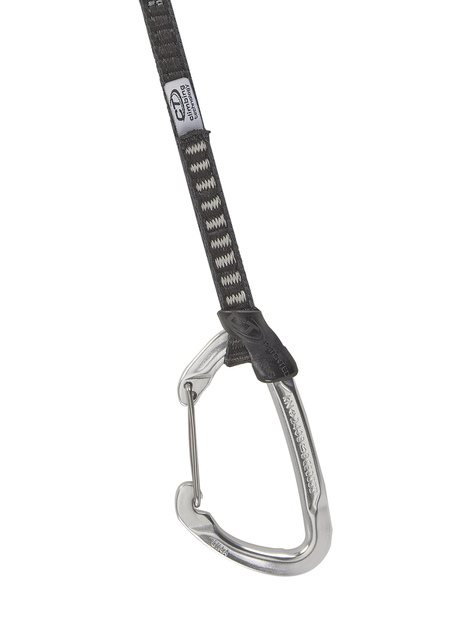 Ekspres wspinaczkowy Climbing Technology Lime Set M-UL 17 cm - silver 3/3