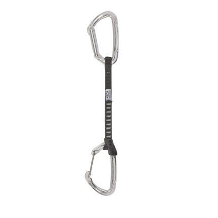 Ekspres wspinaczkowy Climbing Technology Lime Set M-UL 17 cm - silver