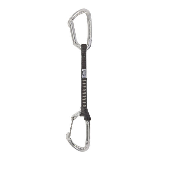 Ekspres wspinaczkowy Climbing Technology Lime Set M-UL 17 cm - silver