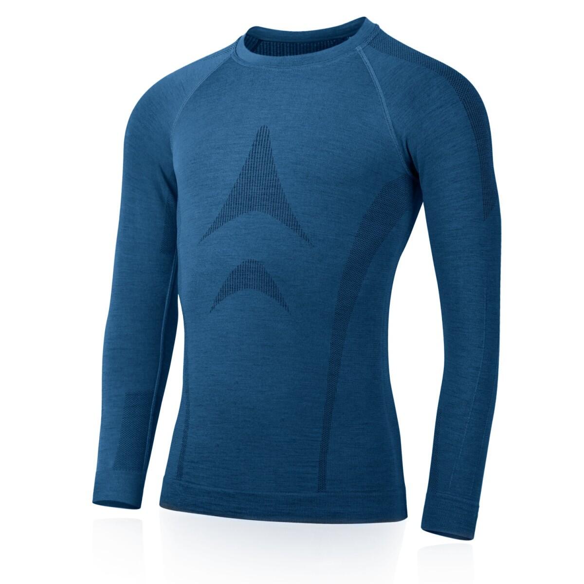 LASTING Nahtloses Merino-T-Shirt für Herren WOLF