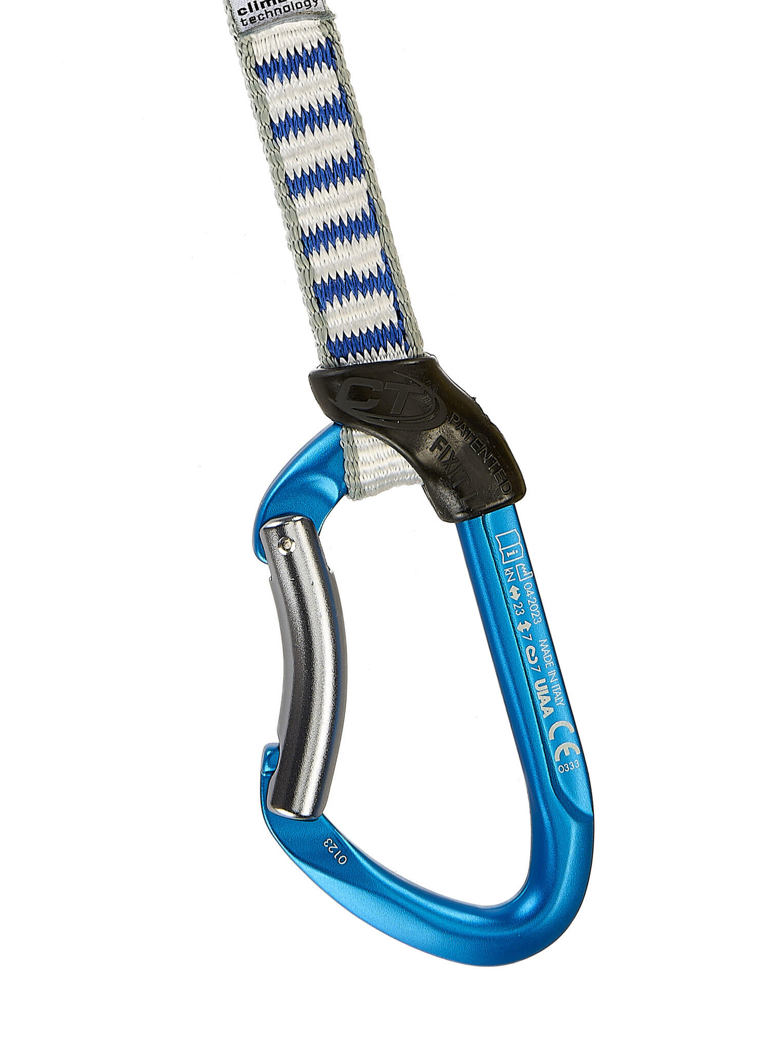 Ekspres wspinaczkowy Climbing Technology Salto Set NY 17 cm 3/3