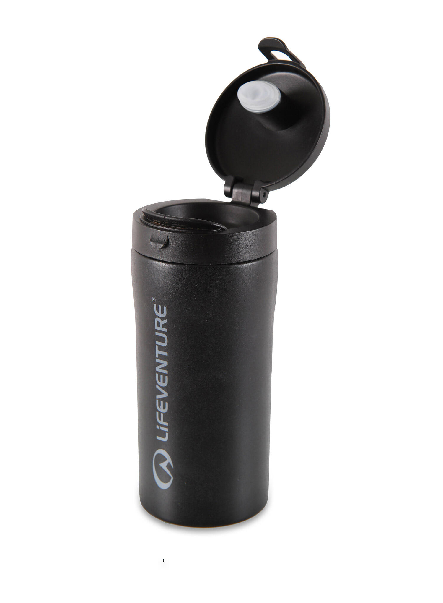Kubek termiczny Lifeventure Flip-Top Thermal Mug - matt blk 2/4