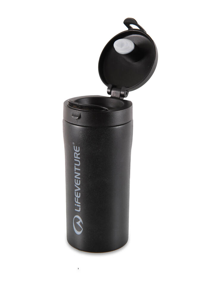 Kubek termiczny Lifeventure Flip-Top Thermal Mug - matt blk