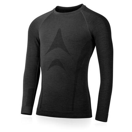 Pánské bezešvé merino triko WOLF