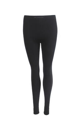 Legging - wielrennen - dames - waura - merino, naadloos - zwart