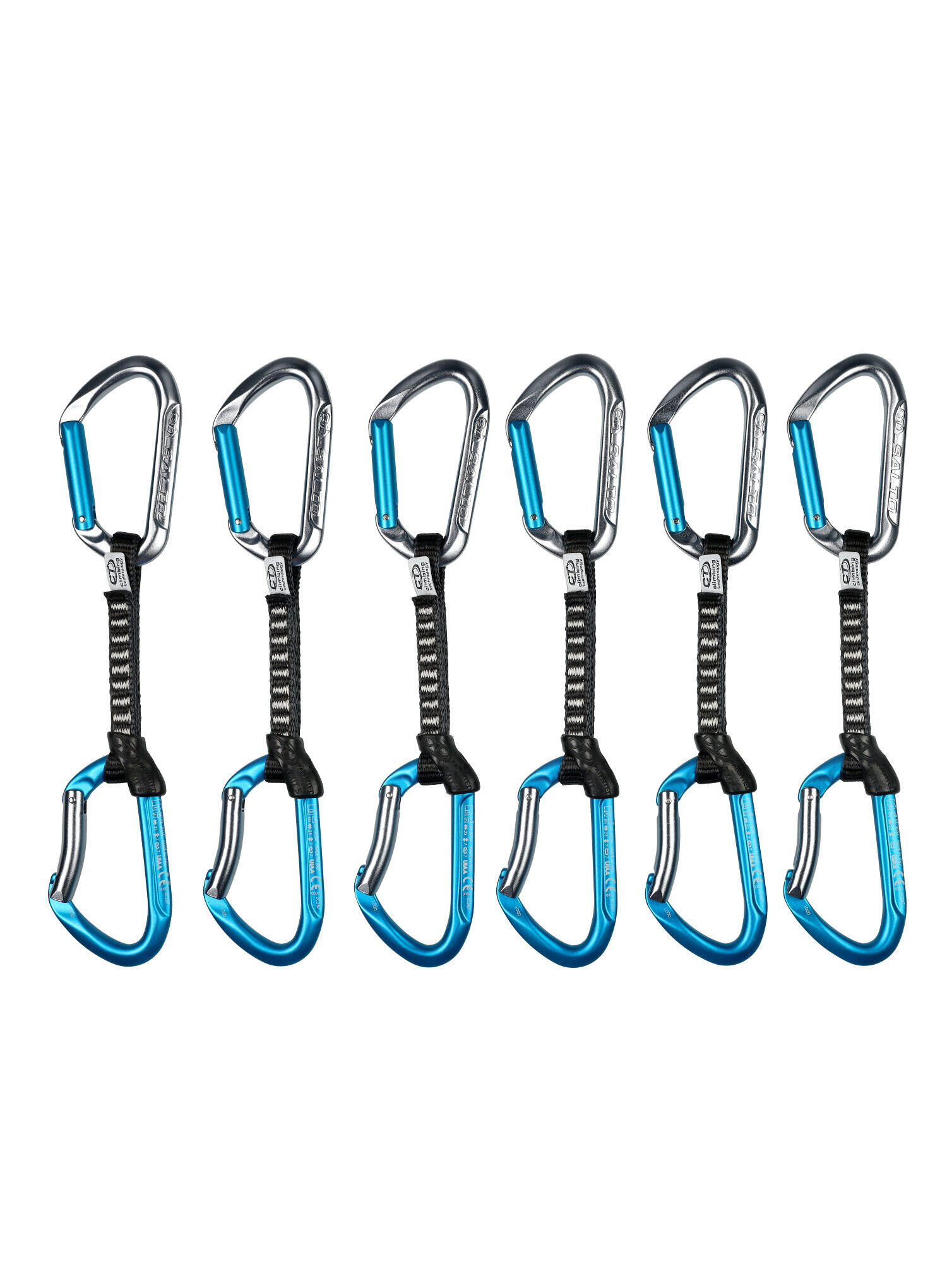 Ekspresy wspinaczkowe Climbing Technology Salto Set UL 12 cm 6-Pack 4/7