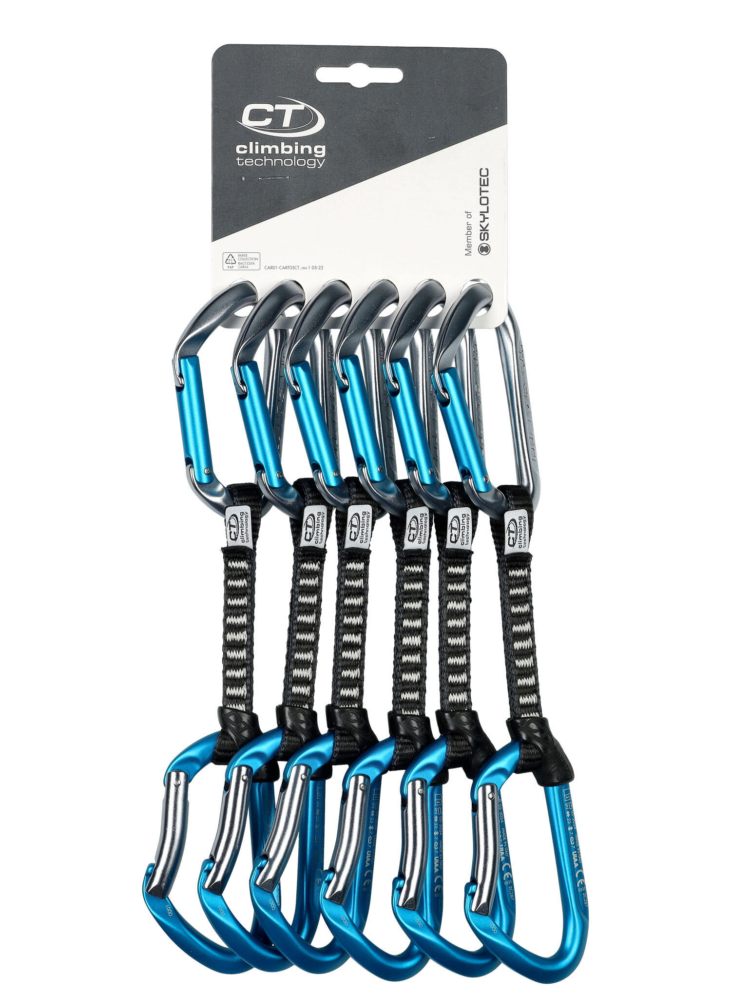 Ekspresy wspinaczkowe Climbing Technology Salto Set UL 12 cm 6-Pack 2/7