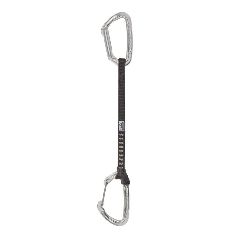 Ekspres wspinaczkowy Climbing Technology Lime Set M-UL 22 cm - silver