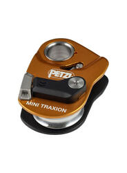 Poulie-bloqueur PETZL Mini Traxion ouvrable alu 32 mm, rendement 93% (7–11 mm)