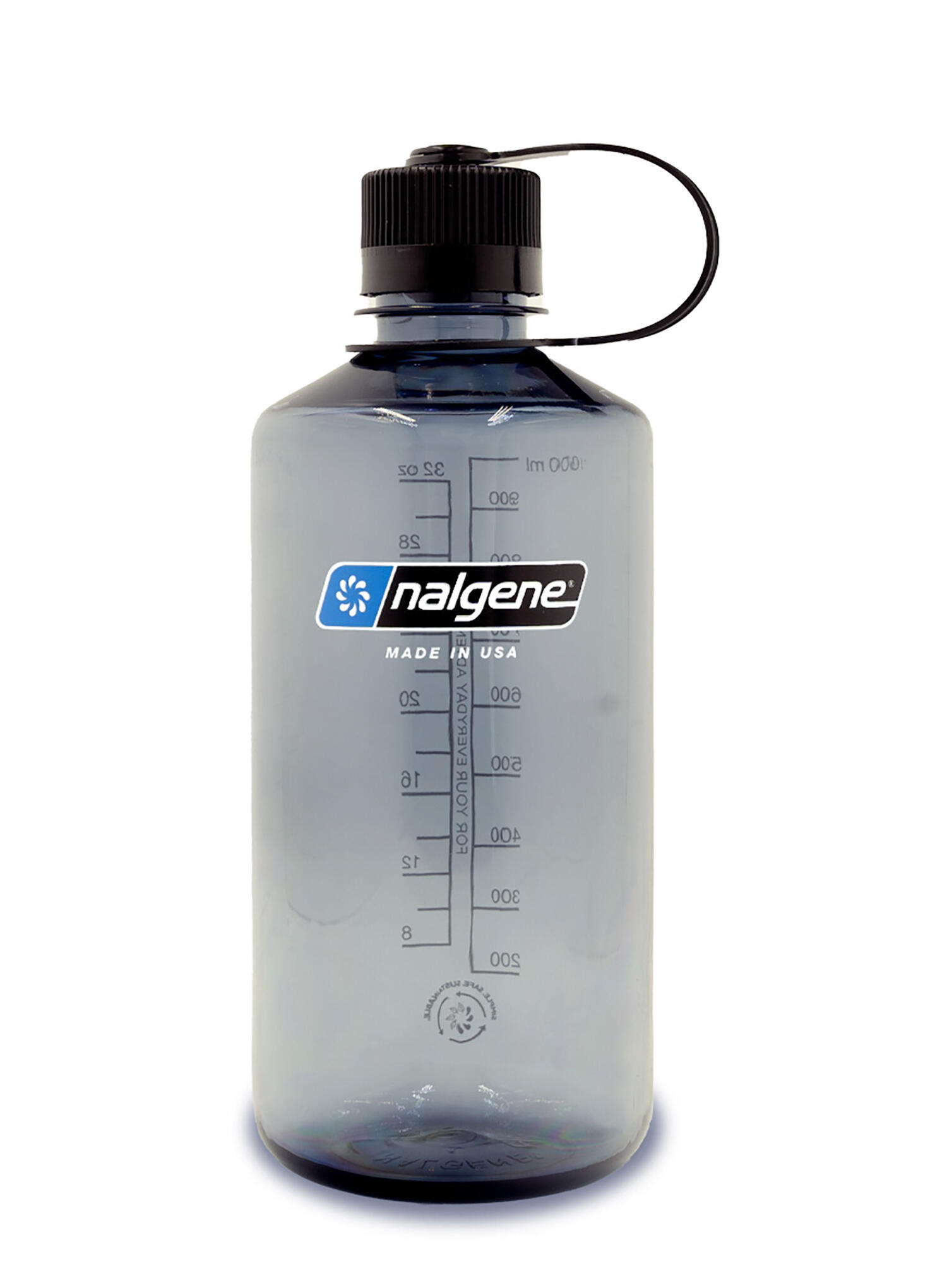 Nalgene Narrow-Mouth 1000ml Gris Durable 2/4