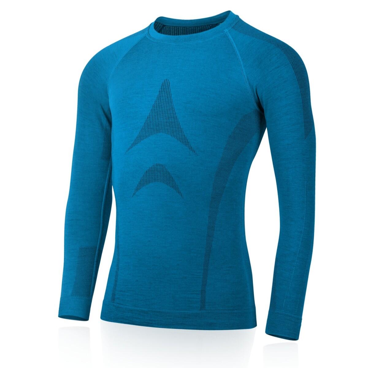 LASTING Nahtloses Merino-T-Shirt für Herren WOLF