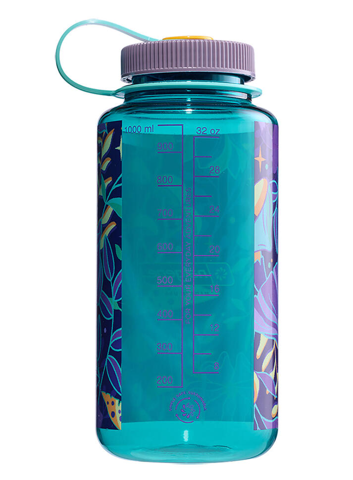 Butelka turystyczna Nalgene Sustain Wide Mouth 32 oz (1000 ml) - mushrooms