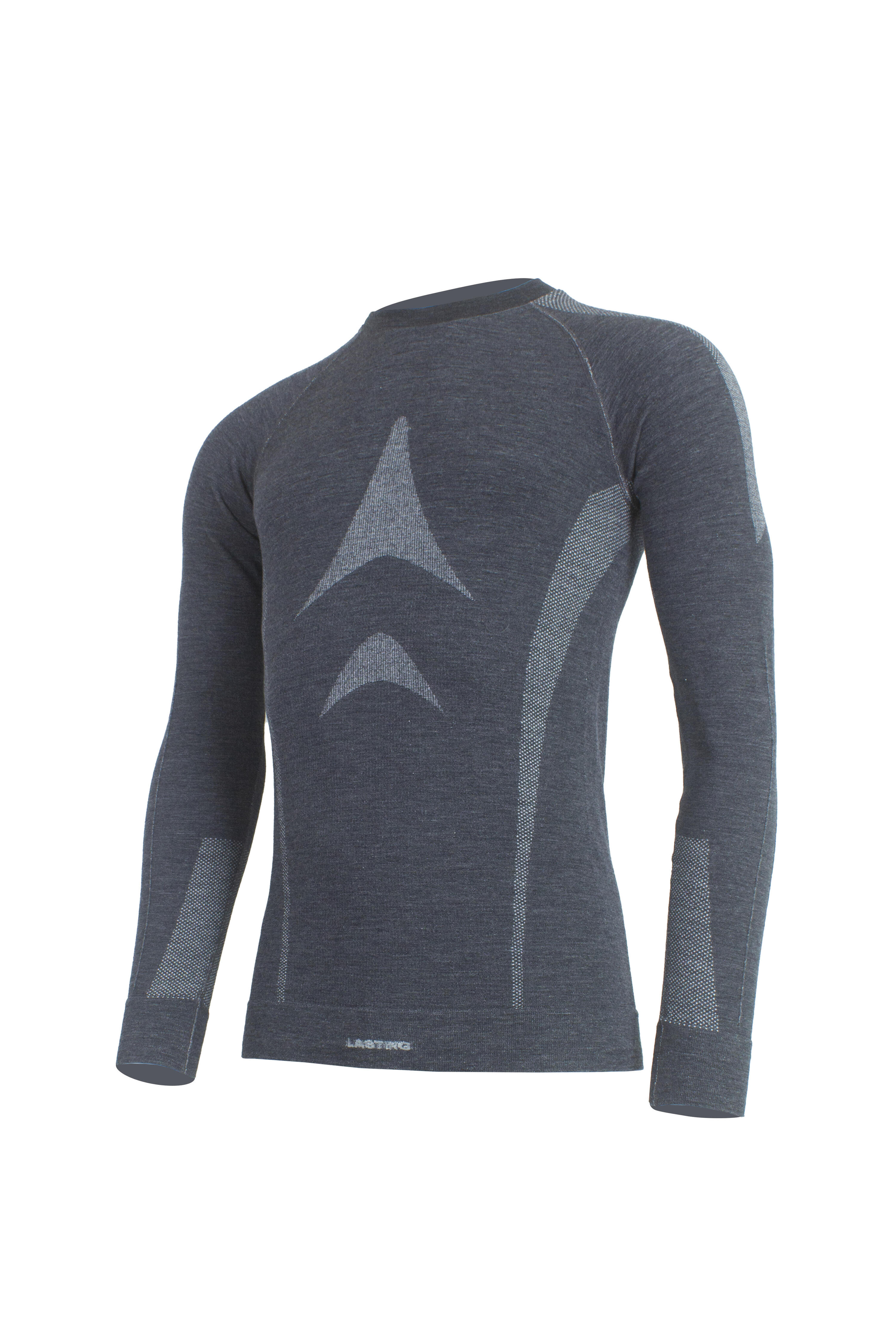 LASTING Nahtloses Merino-T-Shirt für Herren WOLF