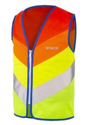 Gilet réfléchissant enfant Wowow Rainbow Red Combo XS