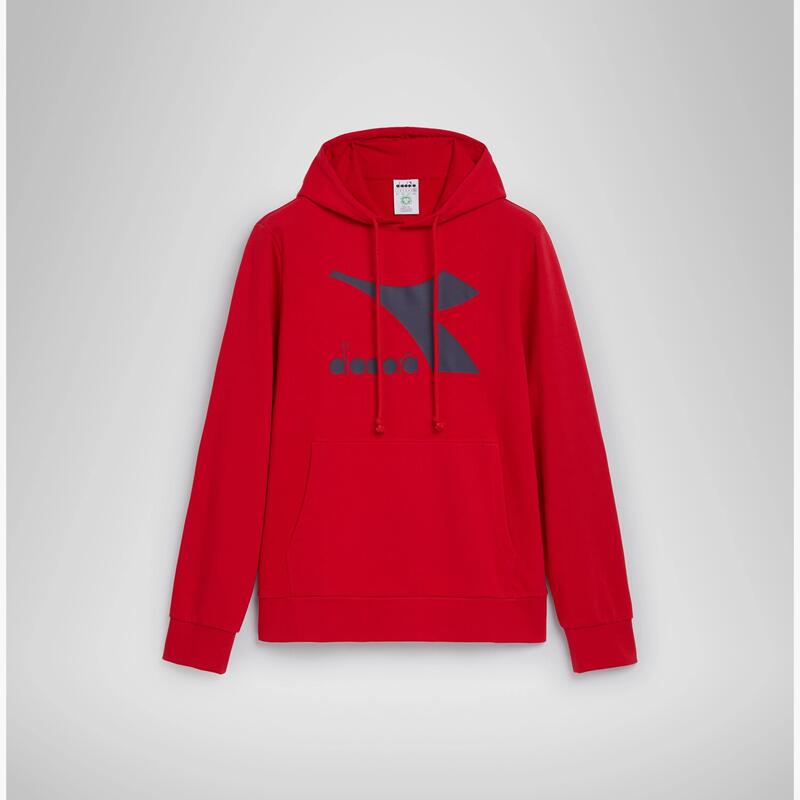 Hanorac barbati Diadora Big Logo, Rosu