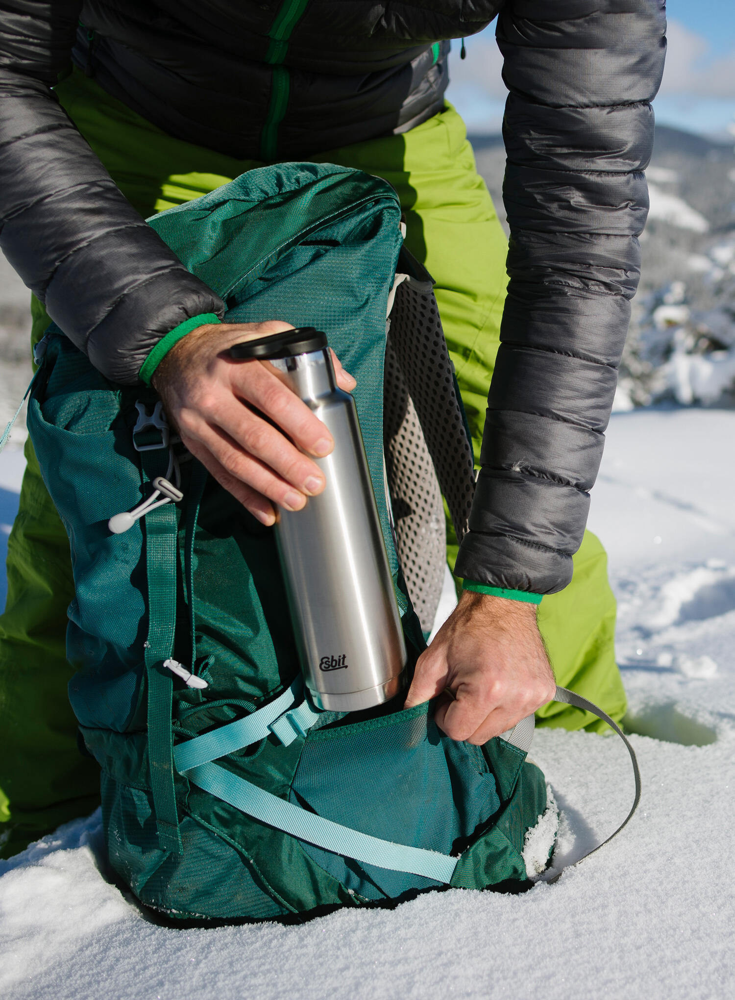 TERMOS próżniowy Insulated Bottle 750ml - steel 4/4