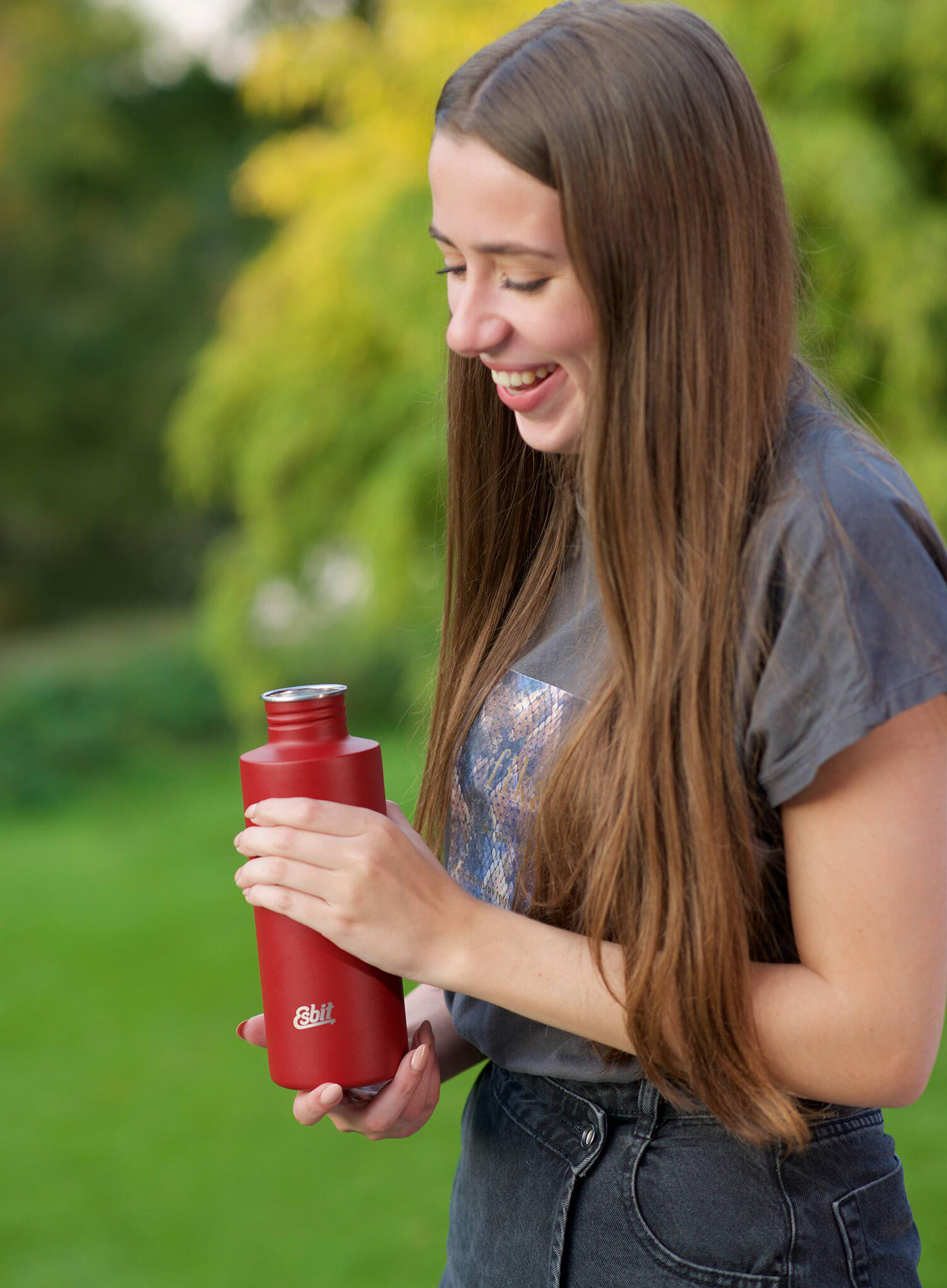 Butelka na wodę do turystyki Esbit Sculptor Insulated Bottle 6/6