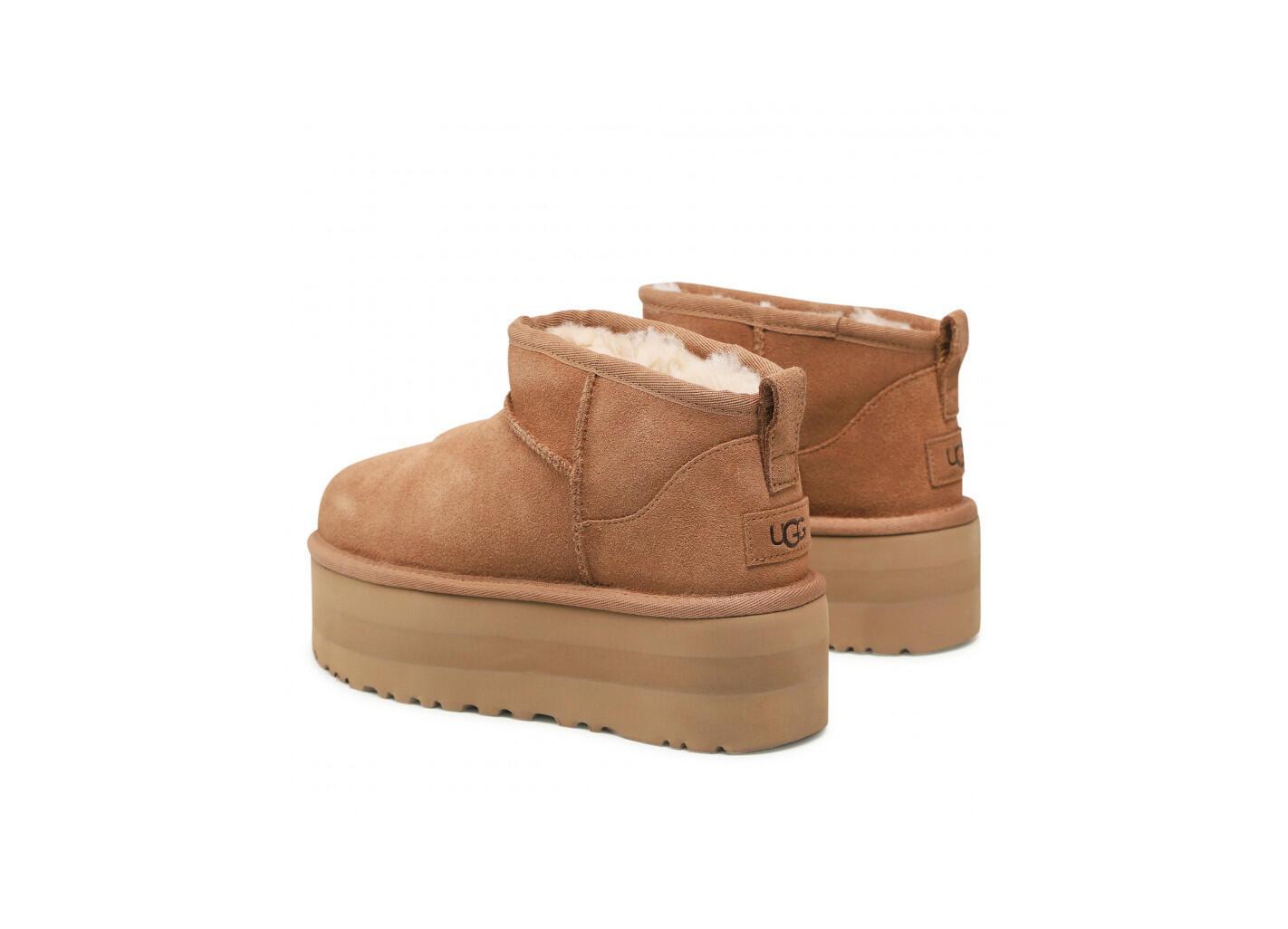 Chaussures pour femmes Ugg Ultra mini plateforme Camel 3/5