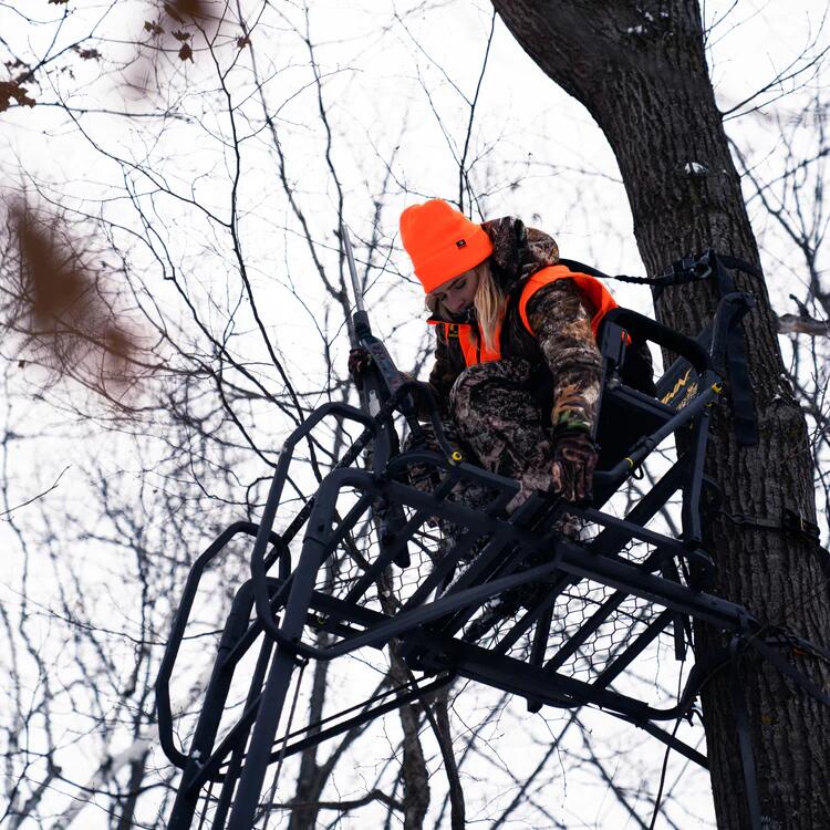 LADDER STAND PUESTO CON ESCALERA LOCKDOWN™  21FT WIDE 1-MAN 2/7